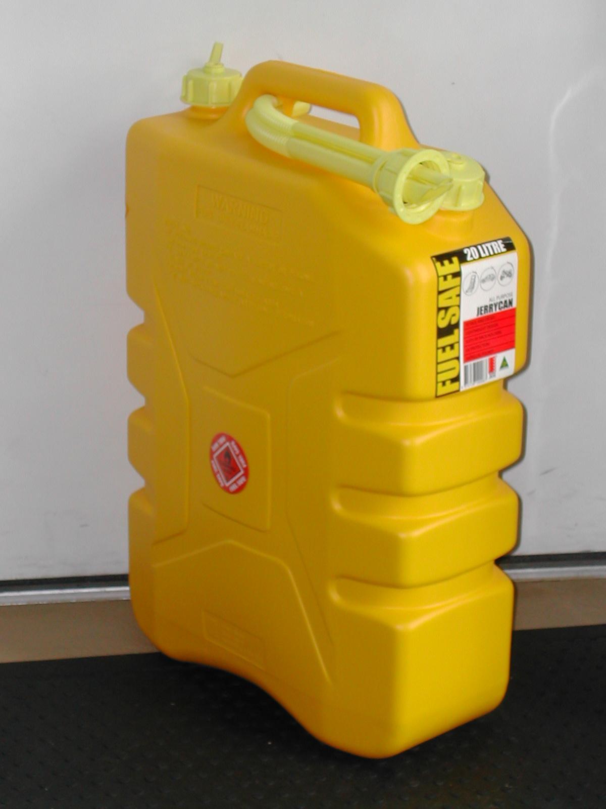 Jerry Can - Yellow Metal 20L (Diesel) | Adelaide Safety Supplies