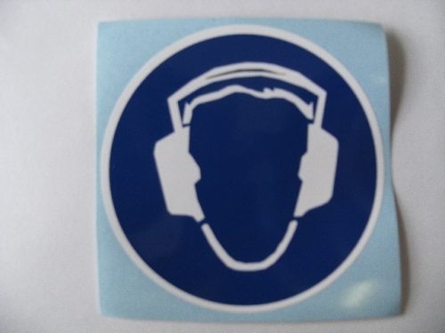 Sticker - Hearing Protection (100mm)
