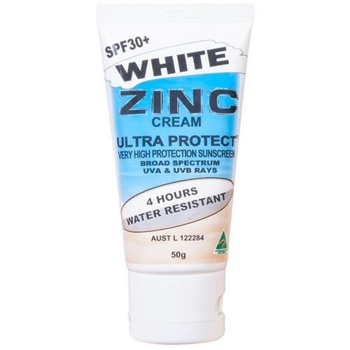 white zinc cream